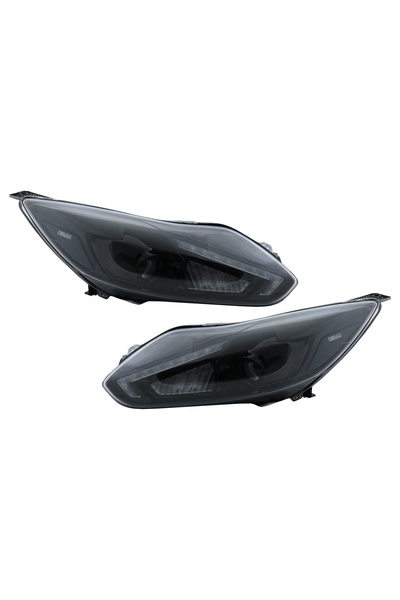 OEM Faruri Osram LED DRL compatibil cu Ford Focus III (2011-11.2014) Negru Up...