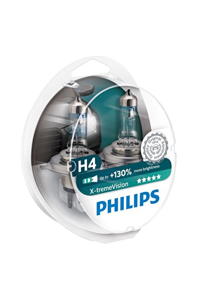 OEM Set 2 becuri Philips 12v 60/55w H4 x-tremeVision s2