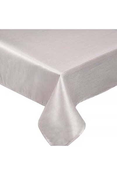 SHOPIENS Christmas Decorative Tablecloth - Beige Champagne Shiny 180 x 140 cm