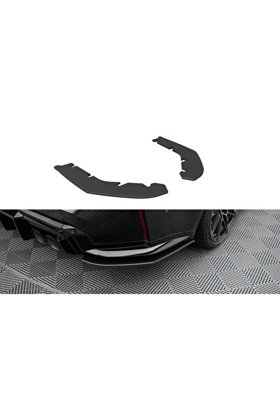OEM Prelungire bara spate Bmw M3 G80 2021+ negru lucios Maxton Design