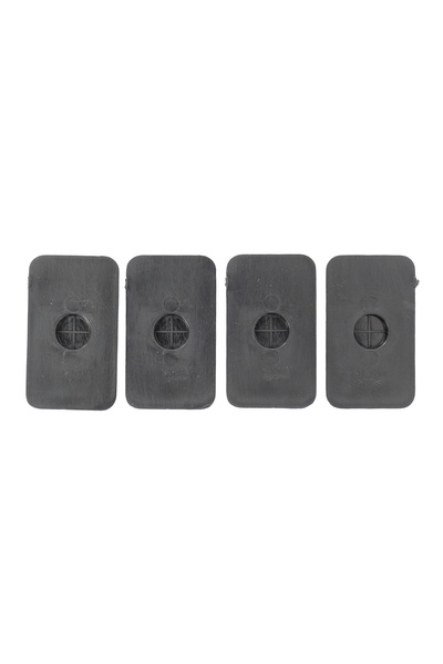 OEM 4x PDC Parking Sensor Hole Cover 18 mm compatible with Front/Rear Bumper