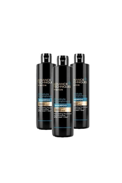 AVON Absolute Nourishment Hair Shampoo Set, 3 x 400 ml,