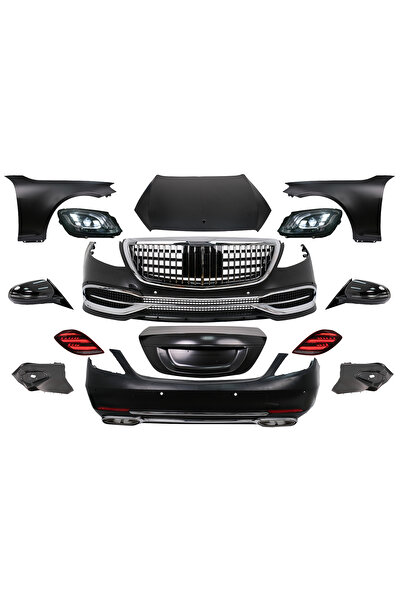 OEM Kit Exterior Complet compatibil cu Mercedes S-Class W221 (2005-2013) Conv...