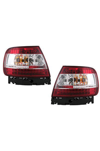 OEM Stopuri LED compatibil cu Audi A4 B5 8D (1994-2000) Limousine Rosu Clar