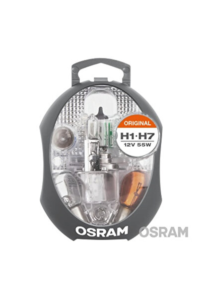 OEM SET BECURI AUTO DE REZERVA 12V H1/H7 OSRAM