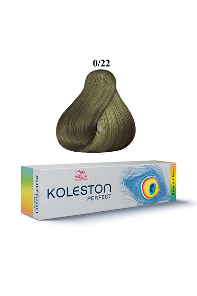 Wella Professionals , Koleston Perfect Special Mix, Permanent Hair Dye, 0/22 Matt Intensive, 60 ml