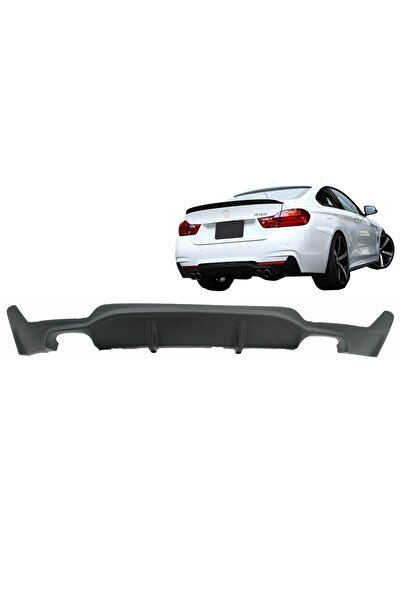 OEM Difuzor Bara Spate Evacuare Dubla compatibil cu BMW F32 F33 F36 4 Series ...