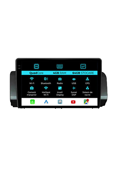 OEM Navigatie Dedicata Dacia Logan Sandero Jogger (2021-2023),QuadCore, 9Inch...