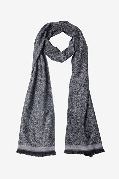 ALTINYILDIZ CLASSICS Ανδρικό μαύρο-γκρι μοτίβο με κανονική εφαρμογή