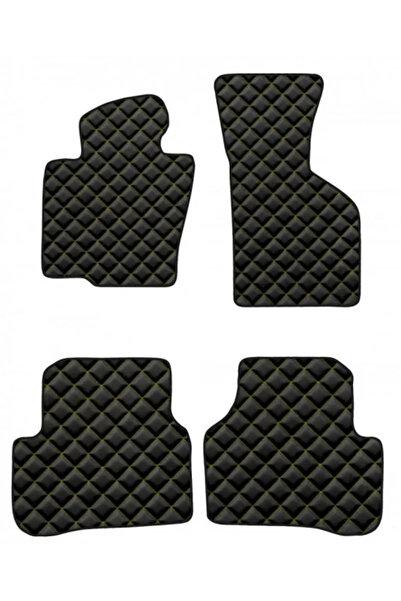 OEM SET COVORASE PREMIUM LUX 2D PIELE VW Touareg 2002-2010, culoare negru si ...