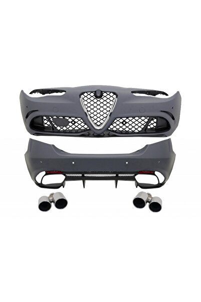 OEM Pachet Exterior compatibil cu Alfa Romeo Giulia 952 Q4 (2016-Up) Quadrifo...