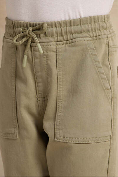 REDTAG Boys Olive Jogger Jeans