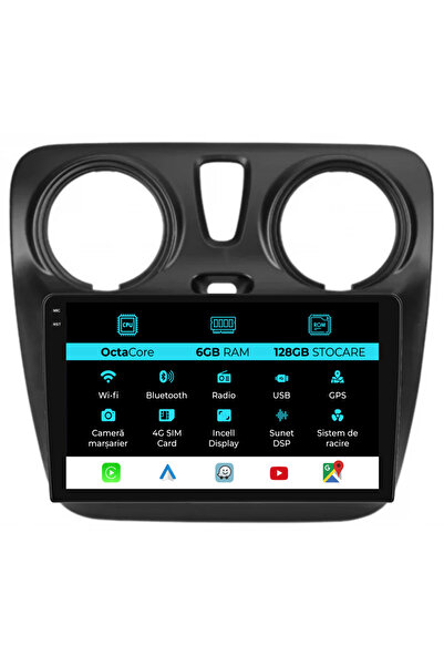 OEM Navigatie Dedicata Dacia Dokker Lodgy (2012-2020),Incell 9Inch, 6Gb Ram, ...