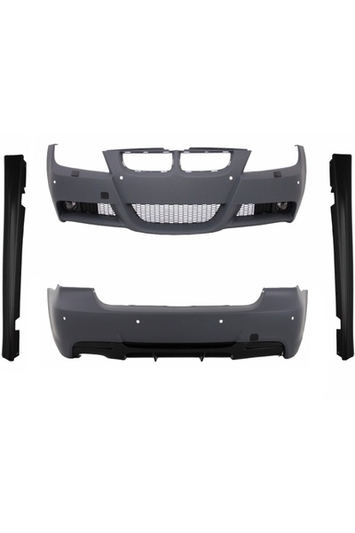 OEM Kit Exterior compatibil cu BMW Seria 3 E90 (2005-2008) M-Technik Design M...