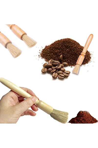 zola Κιτ καθαρισμού μηχανής εσπρέσο, διάφορα μεγέθη, πλαστικό/ξύλο και ανοξείδωτο ατσάλι, μαύρο