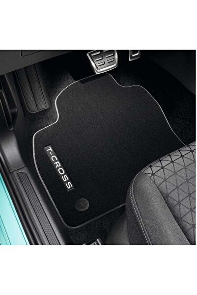 OEM Covorase de MOCHETA -fata&spate- originale Volkswagen T-Cross 2019 -->