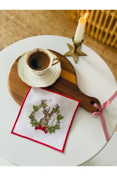 HOME OF BLOSSOM 2Li Christmas Presentation Napkin