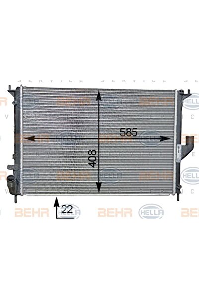 OEM radiator apa dacia logan 1.6 benzina cu ac asam