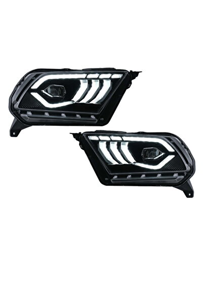 OEM Faruri Full LED Ford Mustang V 2010-2014 cu Semnal Dinamic Secvential