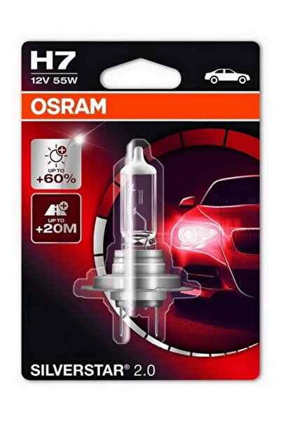 OEM Bec Auto Halogen compatibil cu far Osram SILVERSTAR 2.0 64210SV2 H7 12V 55W