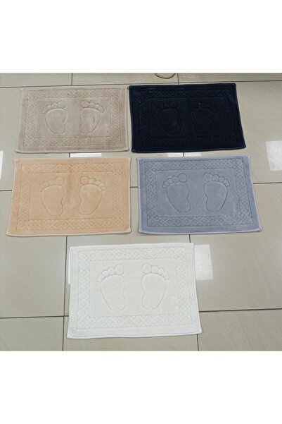 ekruhome Ayak izi desenle ayak paspası