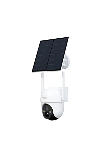 ARENTI GO2T – Cameră 2K, panou solar, baterie, Wi-Fi, 360°, audio bidirecțional