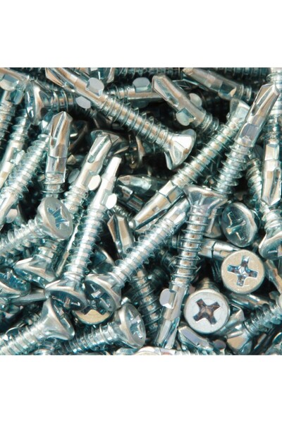 gökcanlar hırdavat 100 Adet 3,9X32 Yhb Adet Akıllı Vida - Matkap Uçlu Vida