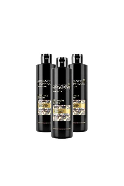 AVON Ultimate Shine Hair Shampoo Set, 3 x 400 ml,