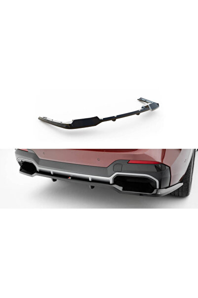 OEM Prelungire bara spate Bmw iX3 M-Pack G08 Facelift 2021+ negru lucios Maxt...