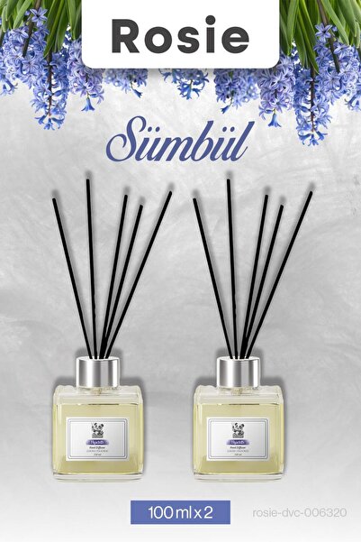 rosie 2 Adet Sümbül Çubuklu Oda Kokusu 100 ml