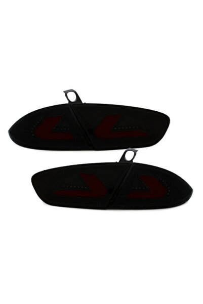 OEM Stopuri CarDNA LED compatibil cu SEAT Leon 09+ 1P1 LIGHTBAR Negru / Fumuriu