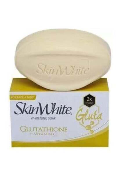 GLUTATHIONE SkinWhite + Vitamin C Whitening Soap - Anti-Bacterial Brightening...