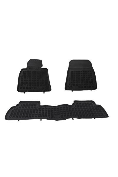 OEM Covorase Presuri Auto Negru din Cauciuc compatibil cu Toyota Land Cruiser...