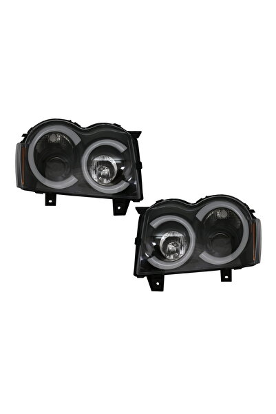 OEM Faruri Angel Eyes TUB LED compatibil cu Jeep Grand Cherokee WK (2005-2008...