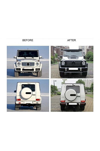 OEM Mercedes W463 G-Class 1989-2018 to W464 2018+ G63 Design Exterior Conversion Package