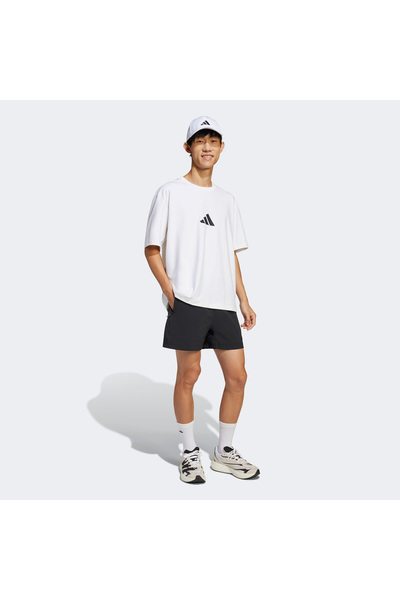 adidas Z.N.E. Full-Zip Kapüşonlu Erkek Beyaz T-Shirt