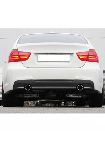 OEM Difuzor Bara Spate Cu Evacuare Dubla Simpla BMW Seria 3 E90 E91 2004-2012...