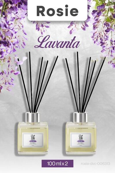 rosie Lavantalı 2 adet Çubuklu Oda Kokusu 100 ml