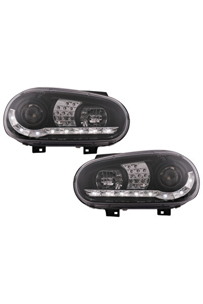 OEM Faruri LED Daylight compatibil cu VW Golf IV 4 Cabriolet Hatchback Varian...