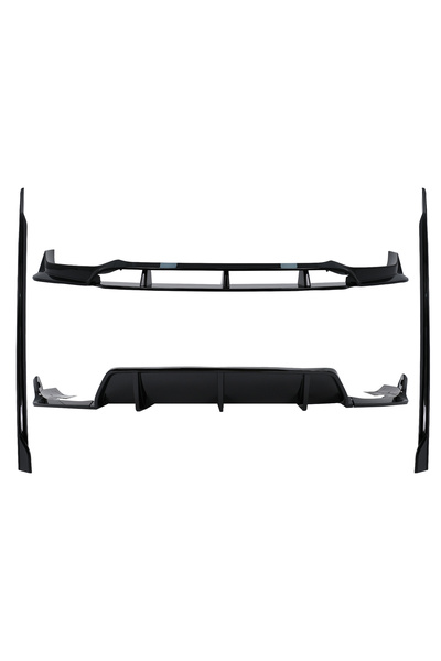 OEM Pachet Exterior Aero compatibil cu BMW X6 G06 (2019-03.2023) M-Tech Black...