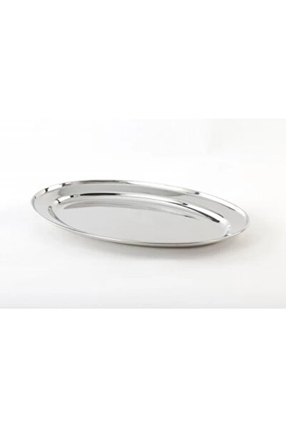 vanora Oval Stainless Steel Tray 30 cm, HOME