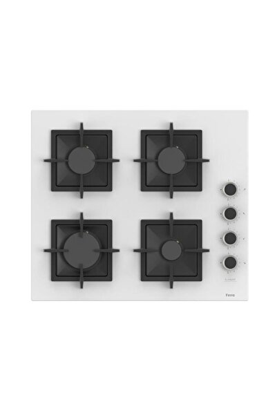 Ferre SC206 FA FLAME ART Beyaz Ocak