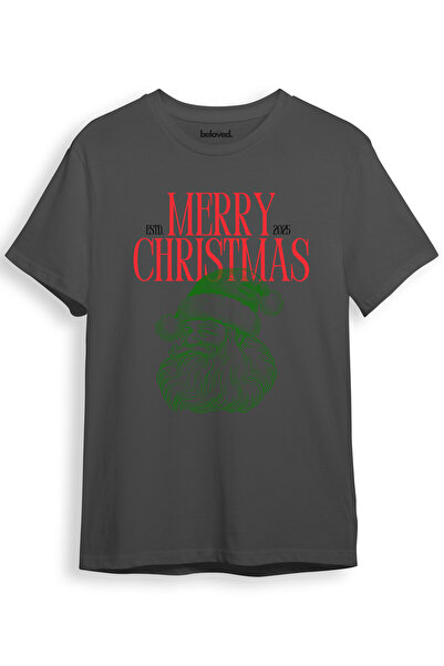 beloved.co Merry Christmas 2026 Noel-New Year Santa Printed 100% Cotton Regular Fit Unisex T-Shirt