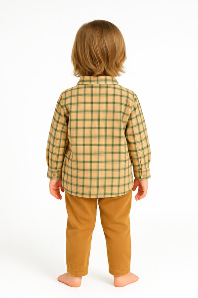 Motebarn Wear Момчешка риза на каре