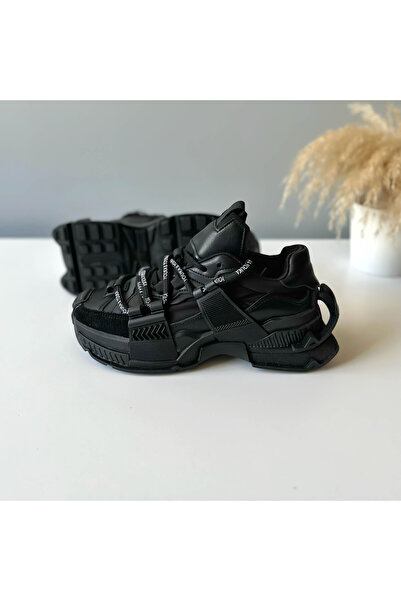 Casual Women's sneakers made of eco-leather, casual, Y912, Black