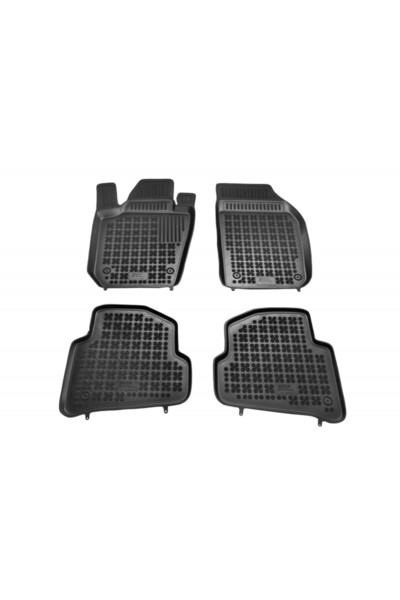 OEM Covorase Presuri Auto Negru din Cauciuc compatibil cu SKODA Fabia III 2014-