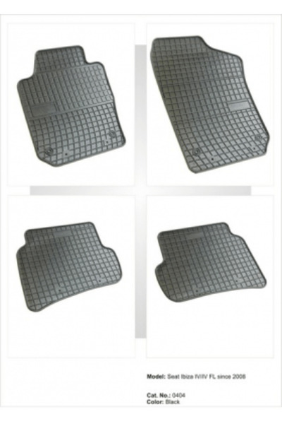 OEM Covoare cauciuc SKODA FABIA III 2014->