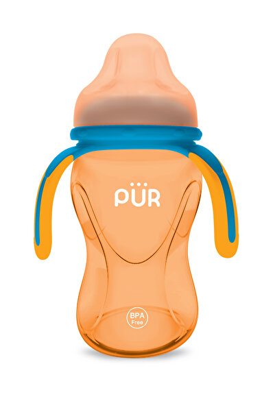 Pür PUR 9004 – CANA CU PRINDERE MULTIPLA +6 LUNI, 250ML portocaliu