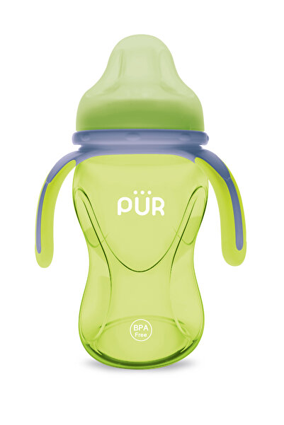 Pür PUR 9004 – CANA CU PRINDERE MULTIPLA +6 LUNI, 250ML verde