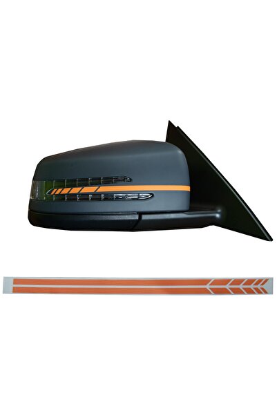 OEM Stickere Oglinzi Laterale Portocaliu Mat compatibil cu MERCEDES Coupe C23...